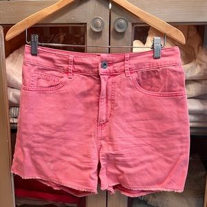 Bella Dahl Women's Pink Denim Shorts